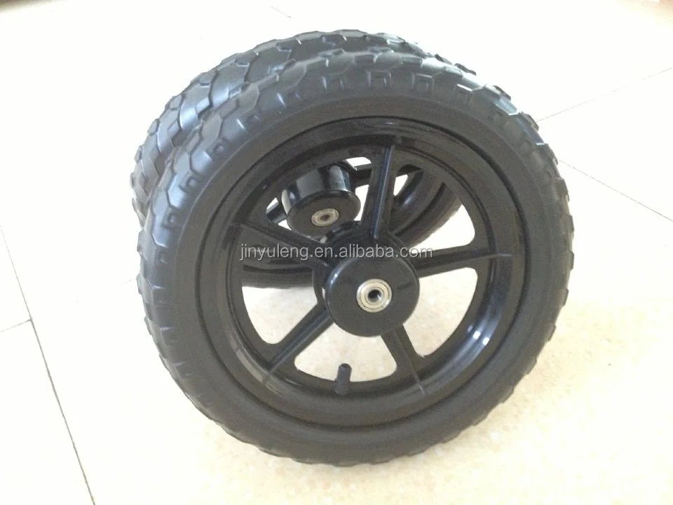12'' EAV solid foam wheel , plastic rim .Children's balanced bike wheel ,child wheel