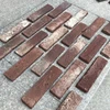 Handmade antique cultural clay brick 205x55x12mm for interior and exterior wall decoration