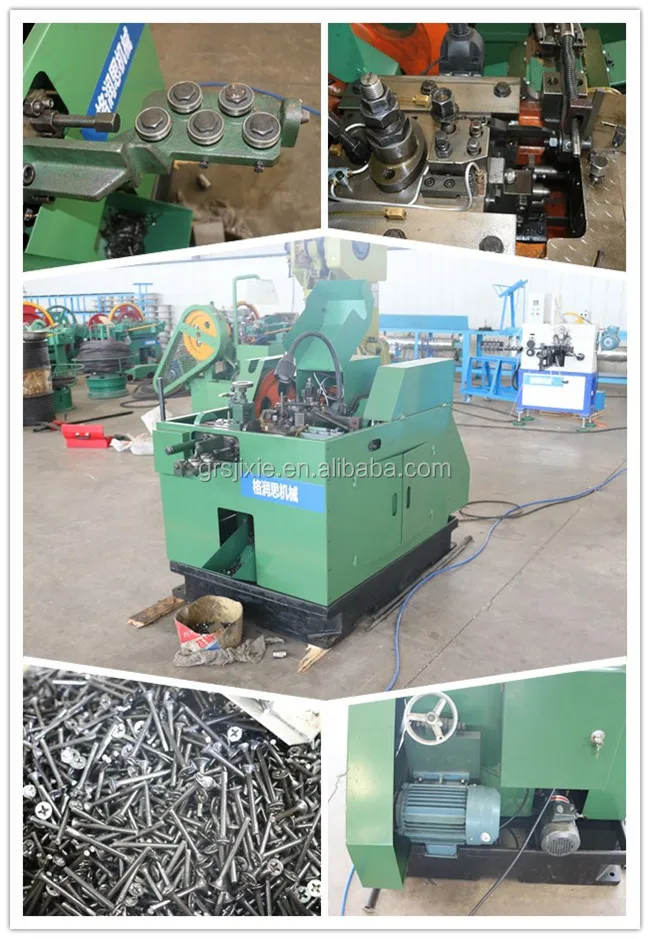 Self Tapping And Self Drilling Screw Machine Screw Nail Making Machine