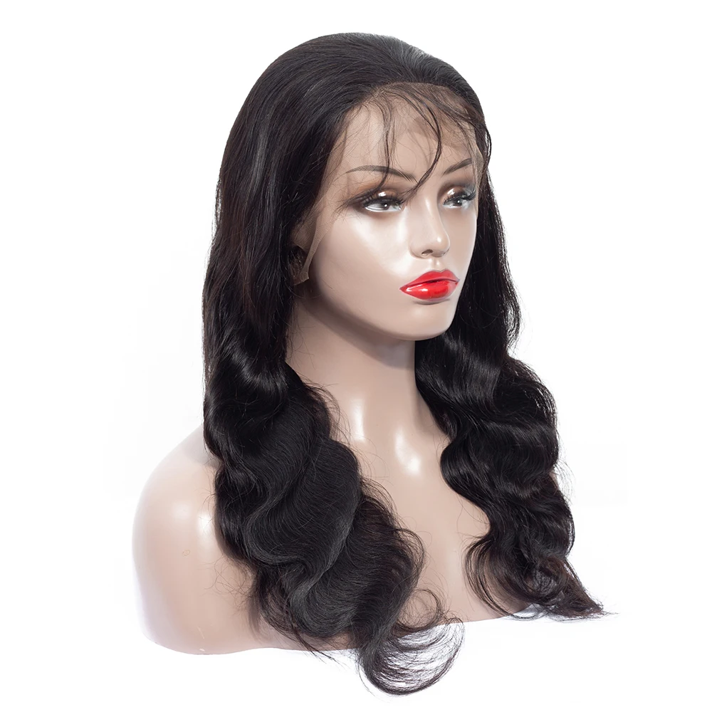 Cheap 26 Inch Cambodian Brazilian Pure Human Hair Body Wave 150% 180% 200% Density Bleached Knots Perruque Full Lace Wigs