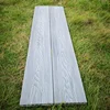 solid / hollow wpc decking panel one side wood grain another side flat width 143mm thickness 22mm length 5.4m from manufacturer