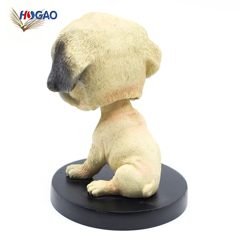 Wholesale Oem Dashboard Doll Cute Bobbleheads Shar Pei Moving Head Dog
