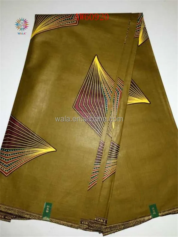 
AW60920-13 beautiful real WAX print fabric african hollandies wax 100%cotton wax fabric 