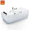 Cheap price white acrylic tub hydromassage optional bubble spa whirlpool bathtub massage bath