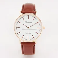 

Best selling products Leather band mens watches relojes