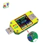 RD USB 3.0 UM34C Type-C Color LCD Display DC voltmeter ammeter voltage current muitimeter cable resistance power bank USB Meter
