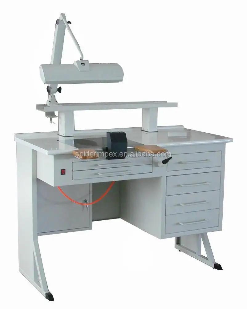Dental Lab Work Bench / Single Person Dental Lab Work Station / Dental