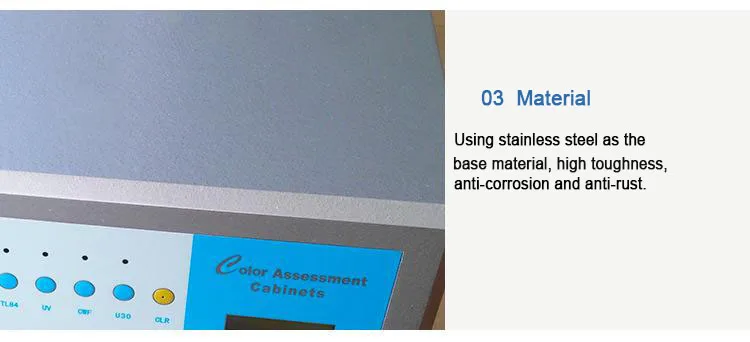 color assessment cabinet verivide color matching light box textile light box