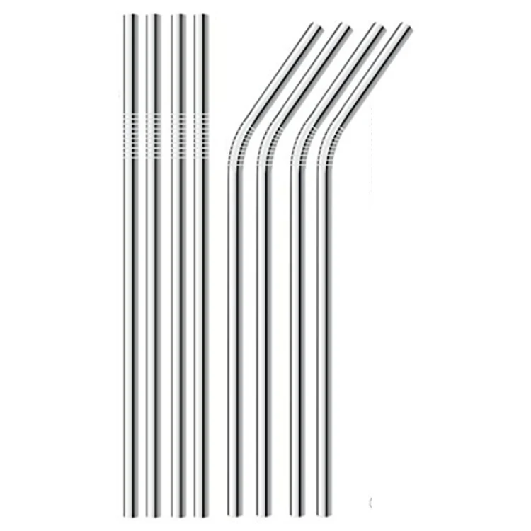 

10.5 inch long reusable stainless steel straw metal drinking, N/a