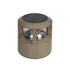 Outdoor Solar LED Gate Light Solar Powered Pillar Light With Ball Feature