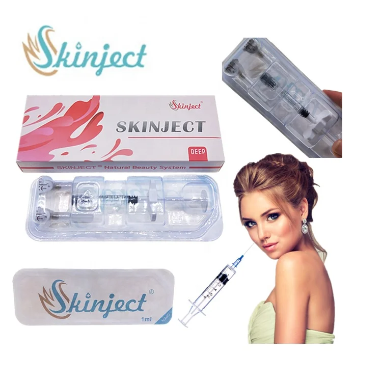 

Skinject 24mg Hyaluronic 2ml Injectable Acid Dermal Filler Deep