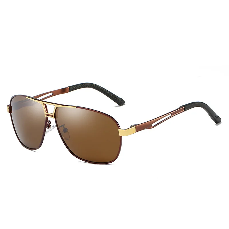 

Jheyewear Fashion Personalizad Eyewear Driving Metal Sun Glasses Vintage Polarized Sunglasses Mens UV40, Custom color