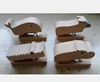 cute mini animal wood book sewer School wooden Office stapler
