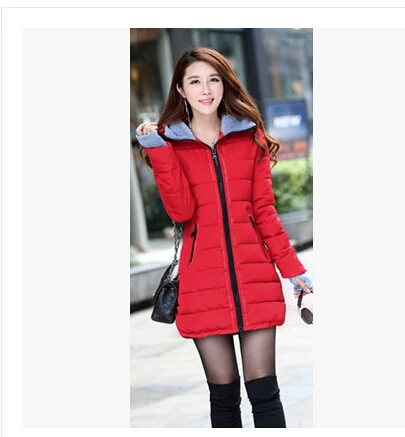 Снег износ ватные куртки женщины Hot 2015 новых женских зимнее пальто зимнее пальто женский корейский тонкий женщины куртка женщин осень
