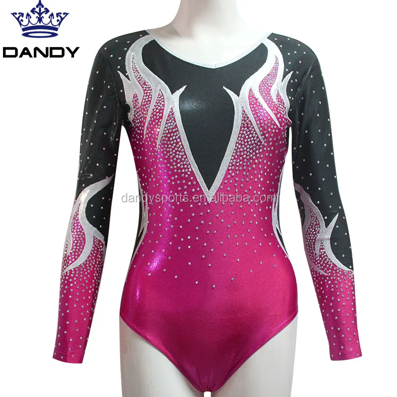Custom Gymnastic Leotards High Quality Wholesale Competition Uniforms