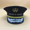 Custom embossed wheat stalk bill embroidered badge and logo military hats