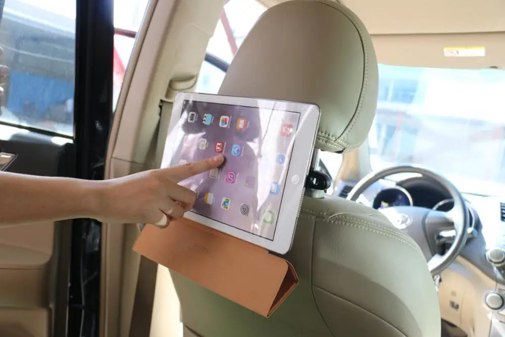 2020  OBSHI  Amazon Hot Selling Magnetic Car Phone Holder Car Backseat Headrest Mount Holder for iPad Air Tablet PC for iPhone X