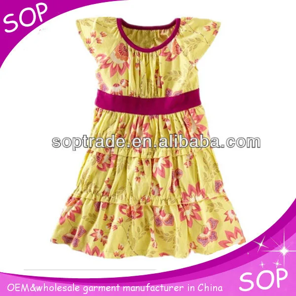 cotton frock for 7 year girl