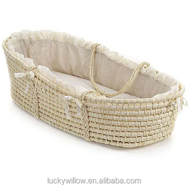 Oko Freundlicher Naturlicher Baby Moses Korb Mit Matratze Buy Baby Moses Korbe Mit Stoff Baby Korb Moses Korb Handgemachte Moses Korbe Product On Alibaba Com