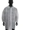 Dispensing fluid resistant Hygienic Nonwoven Fabrics surgery gown PP Lab Coat With Elastic Wrists
