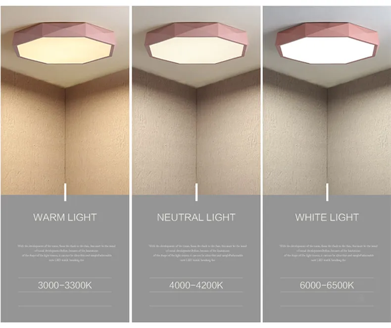 Luzes de Teto Lâmpadas para Sala Ultrafinos Ruond Estar Quarto Varanda Cozinha Lustres Sala Casa Dec Led Lustre Teto 4 High Quality ceiling light lamp