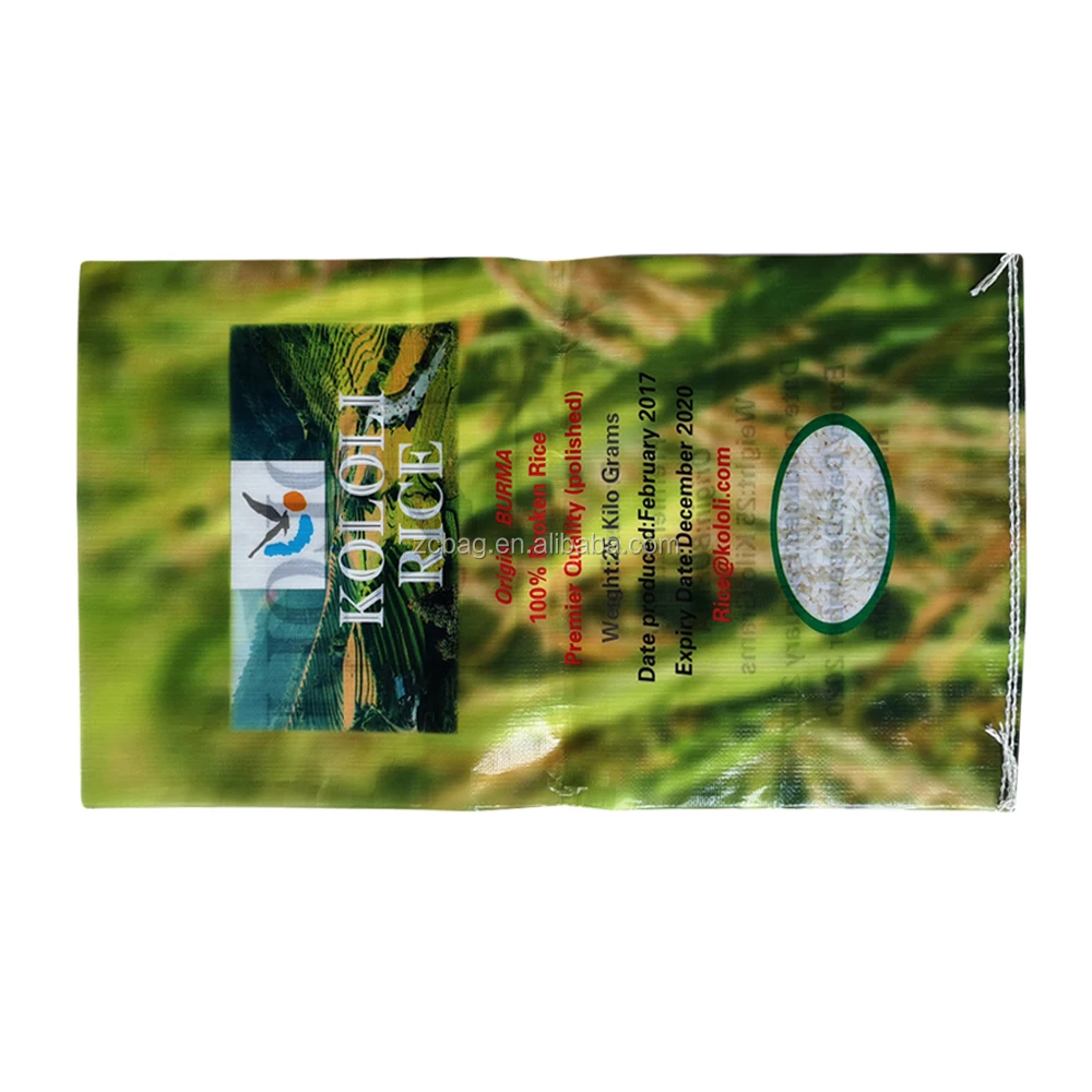 pp woven 25kg bags