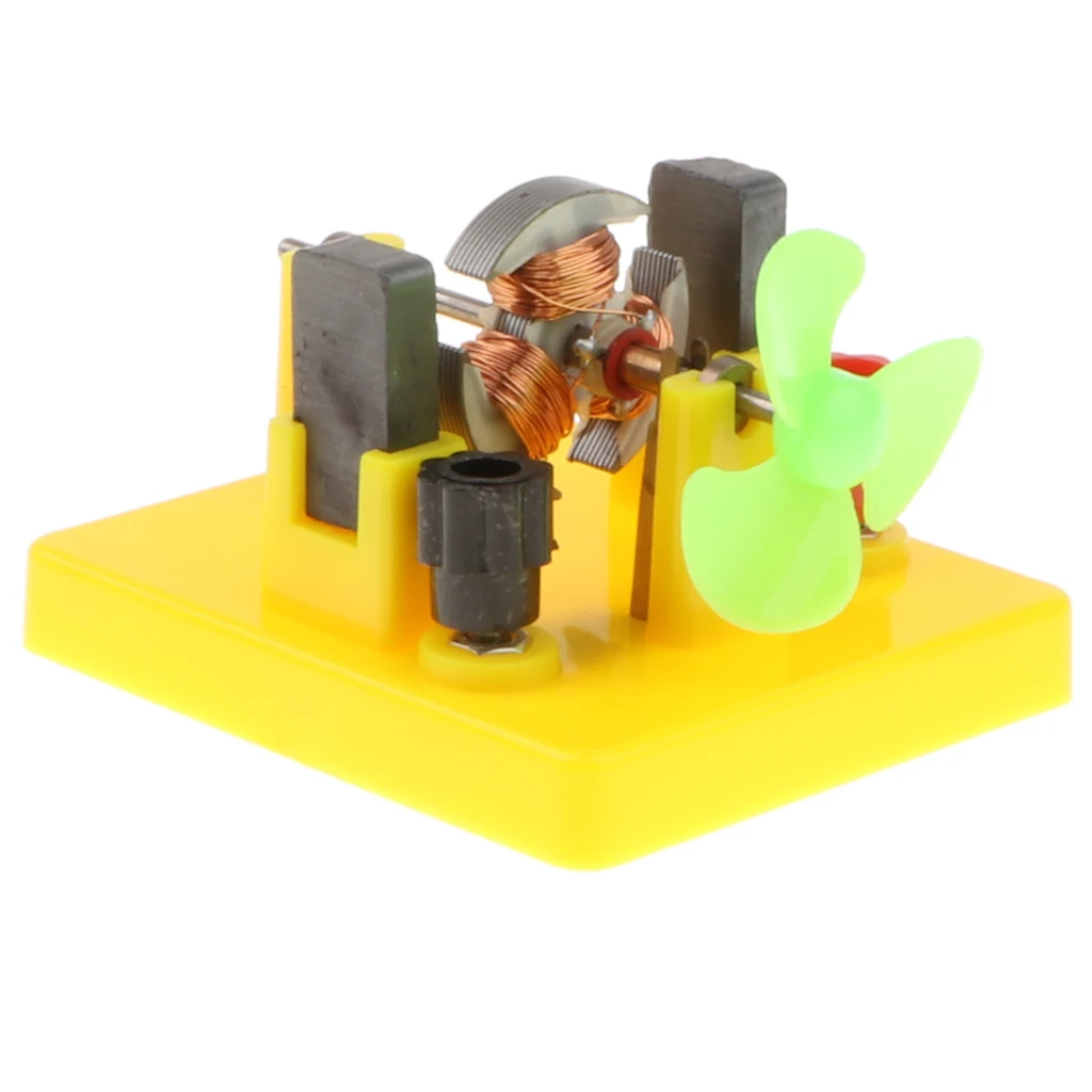 DIY Fan Motor Model Toy Kids Physics Electrical Experiment Kit Educational 