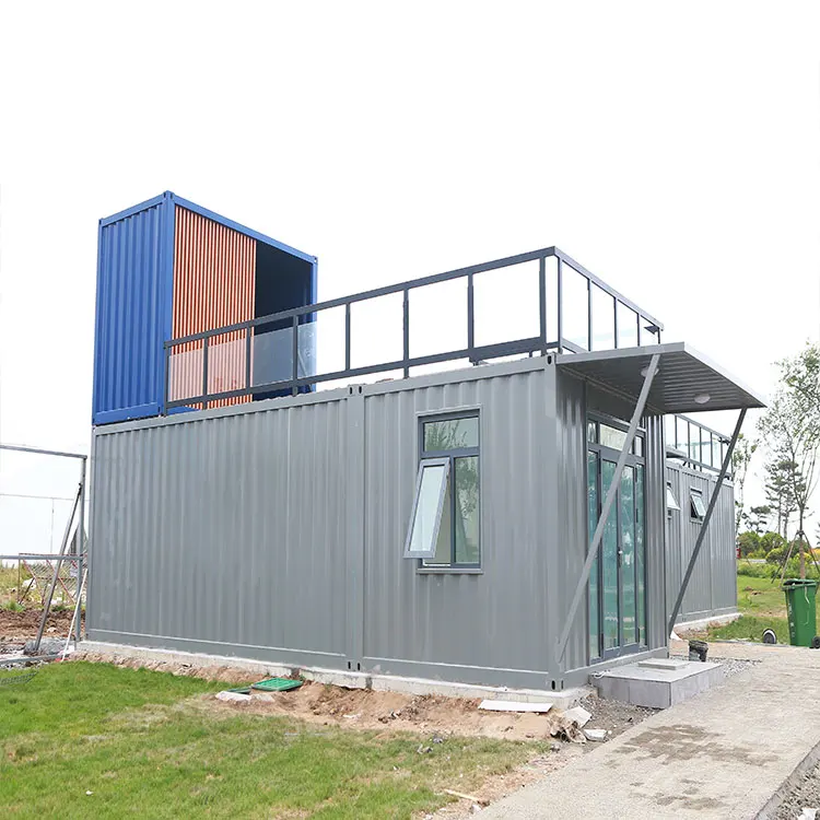 Comfort beauty steel container building prefabricated houses