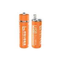 

USB fast charge 5 AA battery multi-function 1.5V rechargeable lithium battery mobile phone mini emergency power bank