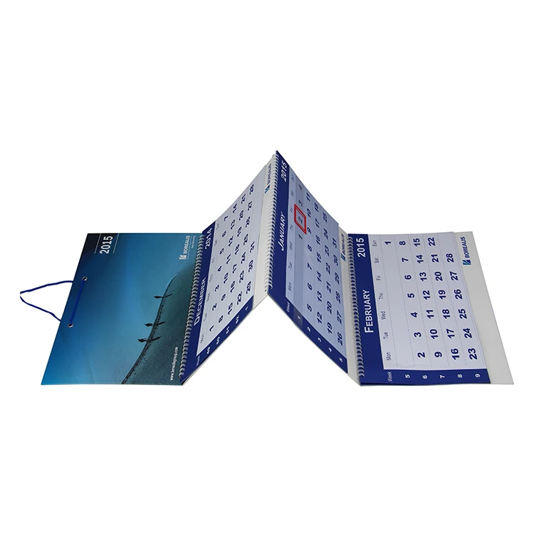 New Design A4 Size Paper Calendar Printing Office Desk Calendars - Buy ...