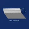Chinese supply gypsum ceiling plain angle line strip customized plaster cornice molding for decoration