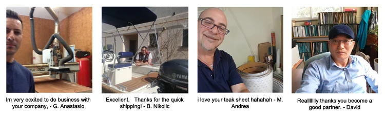 Melors Composite Edging Decking Boards Boat Deck Flooring Naterials