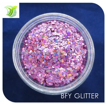 5mm promotional newest pet holographic larger glitter