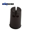 High quality black plastic fence post caps decorative