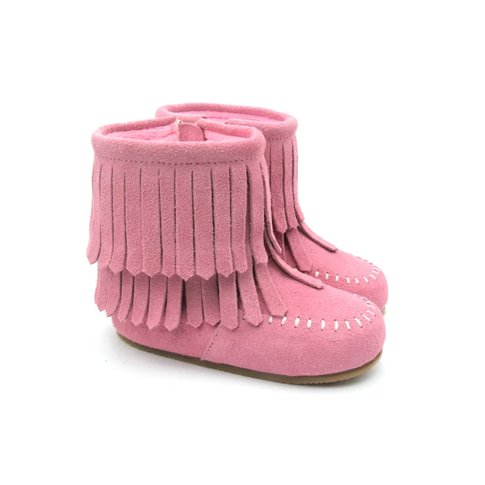 Winter Moccasin Shoes White Fancy Cool Rubber Kids Boots For Girls Shoe ...