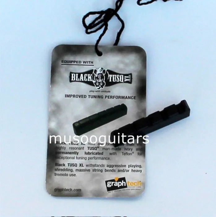 

Black TUSQ XL 45 X 6 Guitar Nut #BT-1445 FIT FIVE STRING BASS