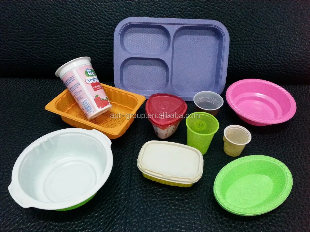 
sell yoghurt and ice cream cup container making machine for Russian market 