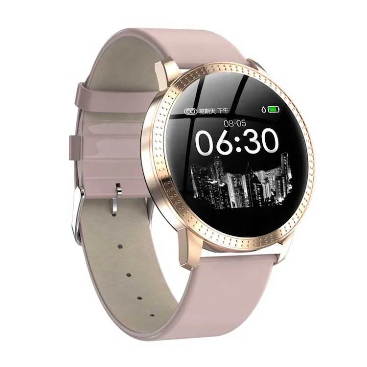 

Factory Price OLED Color Screen Smartwatch men women Fashion Fitness Tracker Heart Rate Smart Band CF18 Blood Pressure Monitor