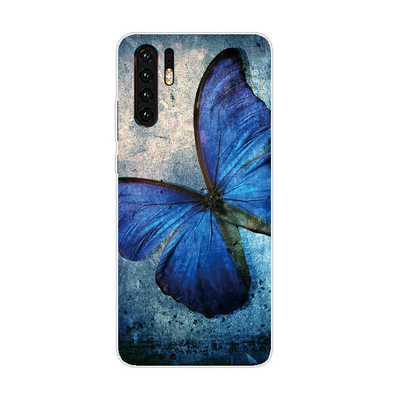 

For Huawei P30 Pro lite Case Silicone Cover 6.1" TPU Cartoon Case For Huawei P30 P30Pro P30Lite Fundas Patterned Phone Bags