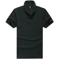 

2020 210gsm cotton polyester blend oem embroidery custom polo t shirt blank mens polo shirts