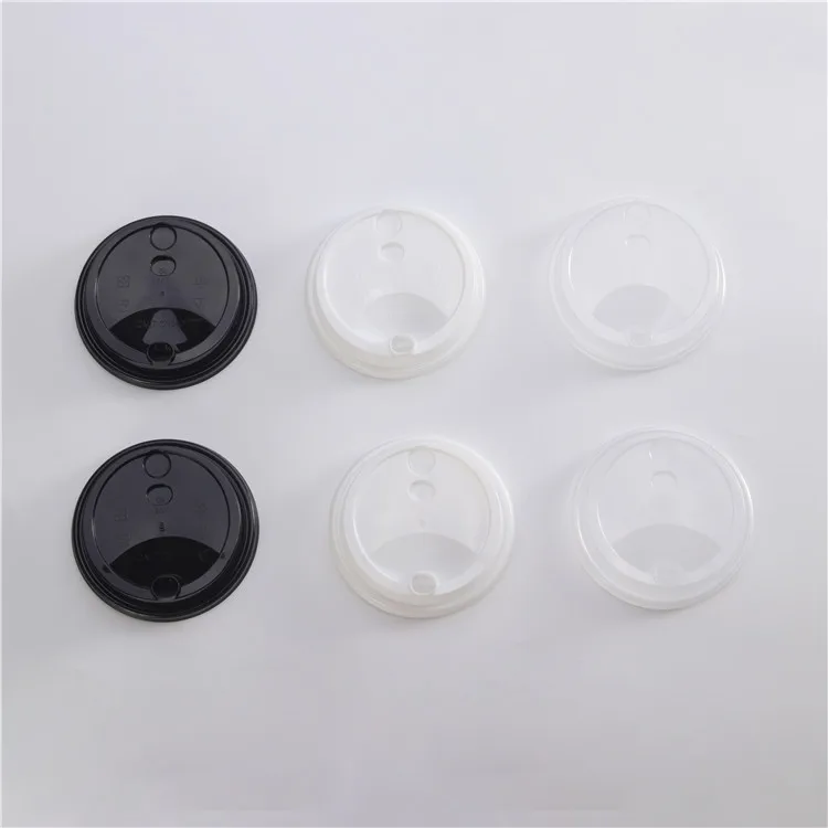 Wholesale Popular Plastic cap For Milk Tea Disposable Cup Lid