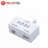 MT-5706 Cheap price RJ11 ADSL micro filter 1 in 2 out modem splitter with gel