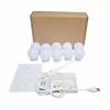 5V USB charger LED Makeup Mirror Lights Kit Hollywood Style Lighting Fixture Strip 6500k for Bathroom Dressing Room Vanity Table