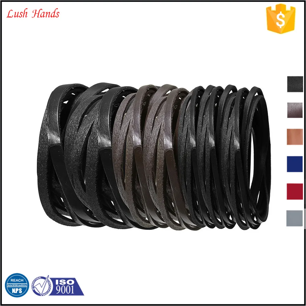 25mm Genuine Flat Leather Cord Flat 15mm 3mm 20mm - Buy Genuine Leather ...