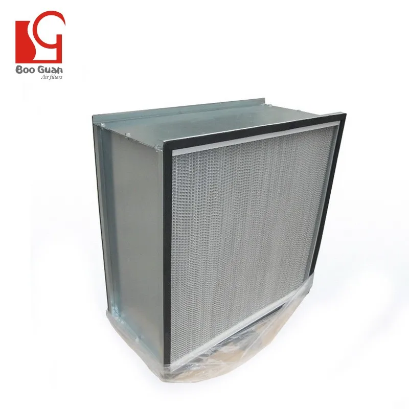 H13 Hepa Air Filter With Double Flange Buy Galvanzied H13 Hepa Air