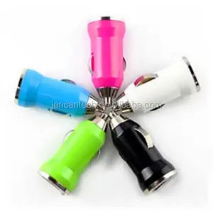 Hot selling cheap price portable mini mobile phone single usb electric Car Charger for car