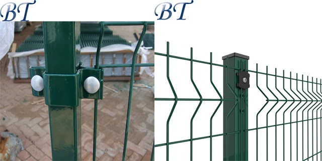 2018 ISO Certificate Galvanized And PVC Coated Backyard Metal V Pressed Welded Wire Mesh Fence.jpg