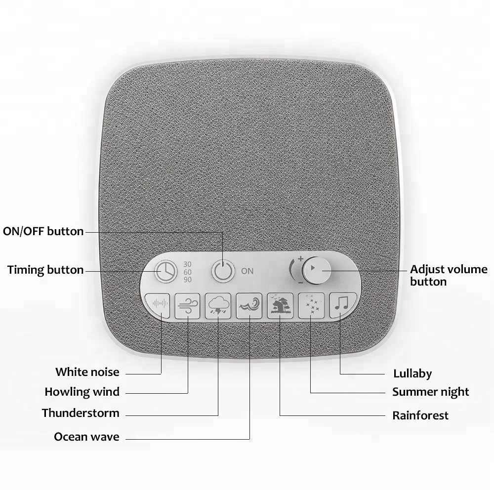 baby white noise machine with projector