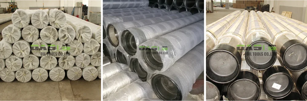 DIN4935 Slot20 Wire Wrapped Screen/Water Well Strainer Screen with STC Thread Connection