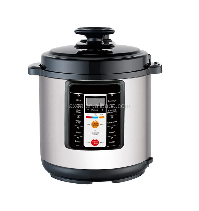 
FDA and ETL certification electric pressure cooker with 5L/6L/8L Tall capacity 